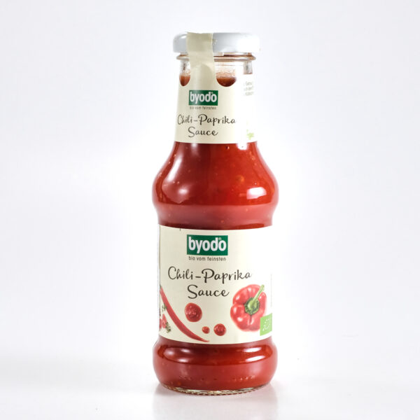 Tšilli-paprika kaste 250ml Byodo